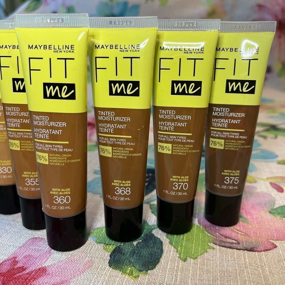 Lot of 3 370 Maybelline Fit Me Tinted Moisturizer + Aloe - Picture 4 of 4